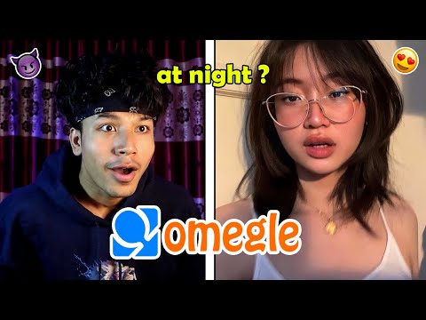 When You Go 'OMEGLE' 3:00 AM Very Late At Night !! 😍