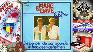 Marc & Dave - De Beroemde Vier Woorden video