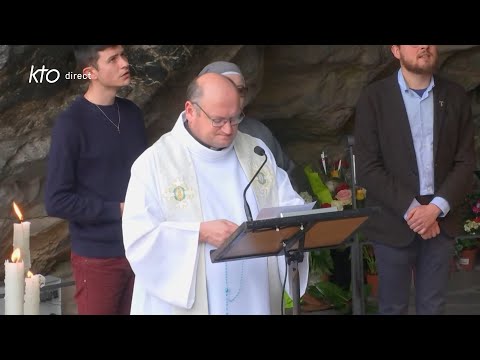 Chapelet du 15 février 2024 à Lourdes