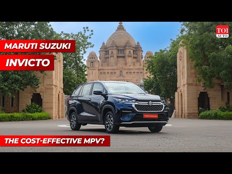 Maruti Suzuki Invicto Review: Cheaper than Innova Hycross but better? | TOI Auto