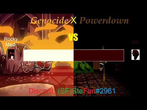 SteFan's Music Friday Night Funkin Vs. Ex - Genocide x Powerdown (MX Vs. Rocky)