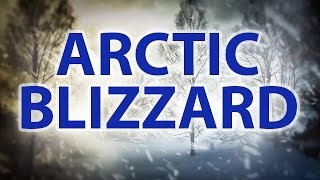 ARCTIC BLIZZARD | Storm White Noise For Relaxation & Sleep | 10 Hours