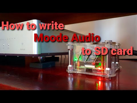 How to write MoOde Audio to micro SD card !
