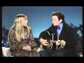 Johnny Cash and Joni Mitchell - The Long Black ...