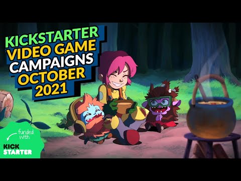 Best Kickstarter Active Campaigns Video Games - October 2021