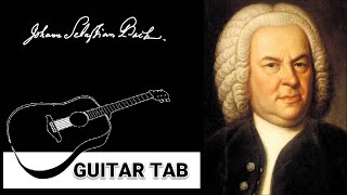 Guitar TAB - J.S. Bach - BWV 775 Invention No 4 - DUET (1685-1750) | Tutorial Sheet Lesson #iMn