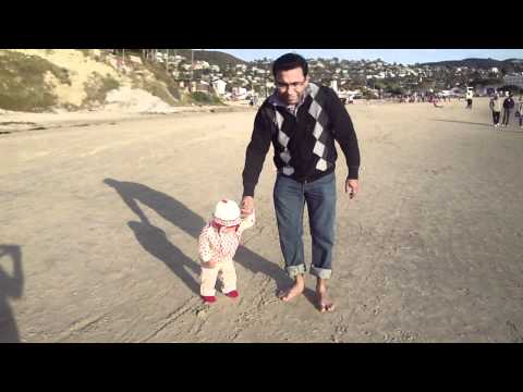Aarushi Walking on Beach 03