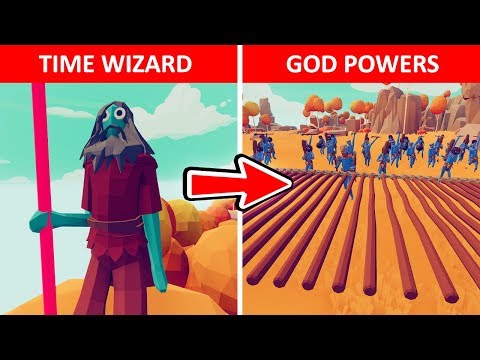 Time Wizard Becomes a God (Epic New Mod) - TABS Story - Totally Accurate Battle Simulator Mods