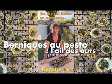 [HORS LES MURS] Berniques au pesto à l'ail des ours [cuites au barbecue] 🏖☀🐚