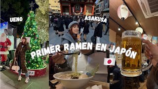 EP8: PRIMER DÍA oficial EN JAPÓN, Asakusa, ramen y luces de navidad 🇯🇵🧳🎄🙌🏻 - 2025