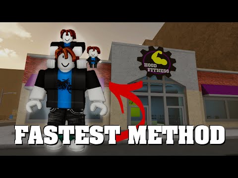 How To Get Strong in Da Hood | FASTEST METHOD