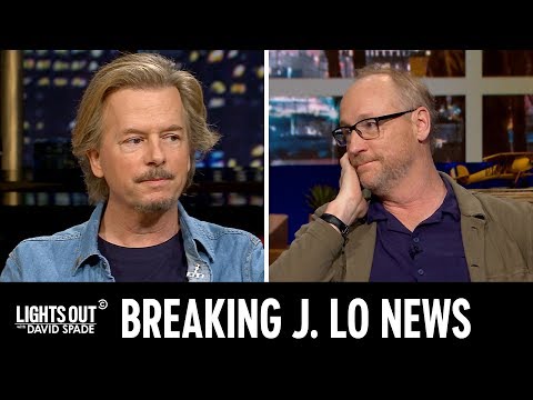 Breaking Jennifer Lopez News (feat. Matt Walsh) - Lights Out with David Spade