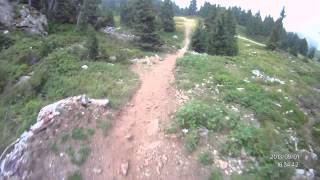 preview picture of video 'VTT DH à Chamrousse'