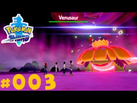 Pokemon Sword Shiny Gigantamax Venusaur Raid & Catch