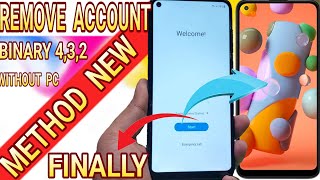 Samsung A11 Frp Bypass / Unlock Google Account Lock Without Pc / Android 12 2024