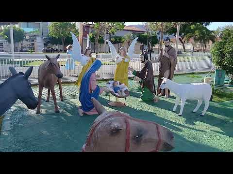 Esses presépio é na cidade de vista serrana Paraíba