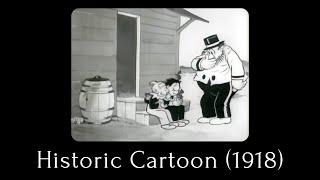 The Katzenjammer Kids: "Policy and Pie" (1918) Silent Film - HD Upscaled