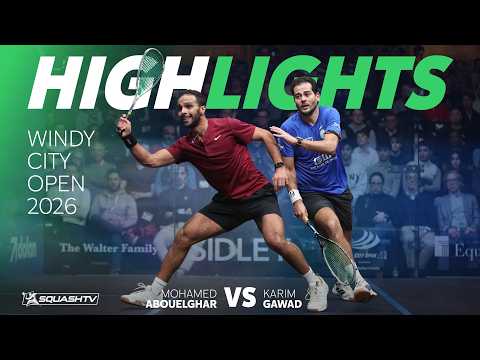 🇪🇬 Gawad v Abouelghar 🇪🇬 | Windy City Open 2026 | ROUND 2 HIGHLIGHTS