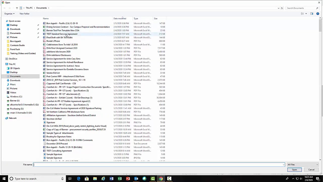Video How to Attach the Contract Document to the Record from File