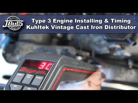 JBugs - VW Type 3 - Installing & Timing: Kuhltek Vintage Cast Iron Distributor