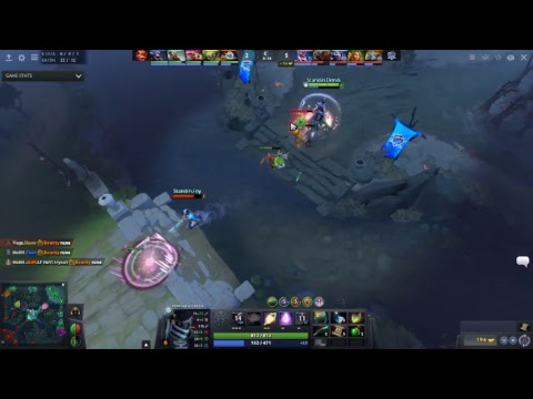 Streaming Dota 2 Pro Player  Standin Dendi No Bounty Hunter vs Vega Squadron