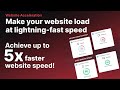 How to reduce website loading time and improve your website performance with Website Speedy