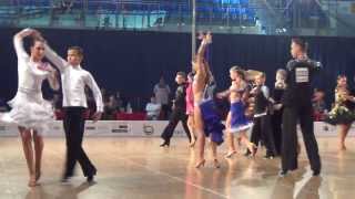 Mistrzostwa Polski Elbląg 2014 14-15 Latin 1/16 Pasodoble 2