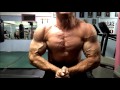 Huge Teen Bodybuilder Flexing Pumped Muscles
