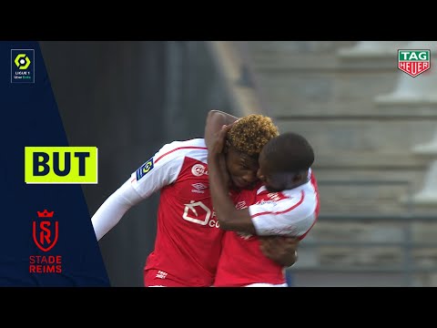 But El Bilal TOURE (15' - STADE DE REIMS) STADE DE REIMS - FC GIRONDINS DE BORDEAUX (1-2) 20/21
