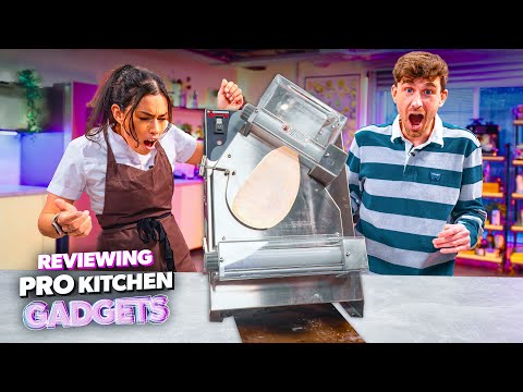 Reviewing PROFESSIONAL Kitchen Gadgets With A Pro Chef! | Sorted Food