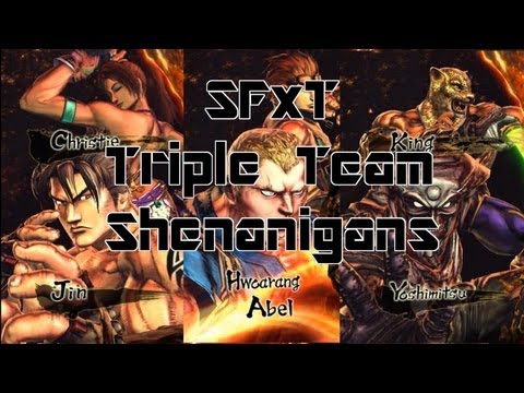 Street Fighter X Tekken Triple Team Showdown