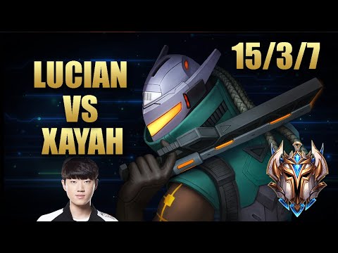 SKT T1 Leo Lucian Adc Vs Xayah - EUChallenger Patch 9.21