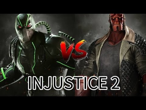 INJUSTICE 2 BANE VS HELLBOY (SINGLE FIGHT)
