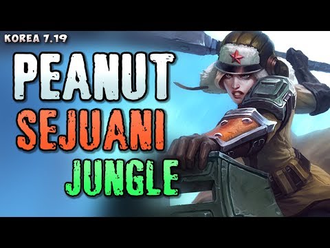 SKT Peanut (774 LP) Sejuani jungle - Korean SoloQ P 7.19