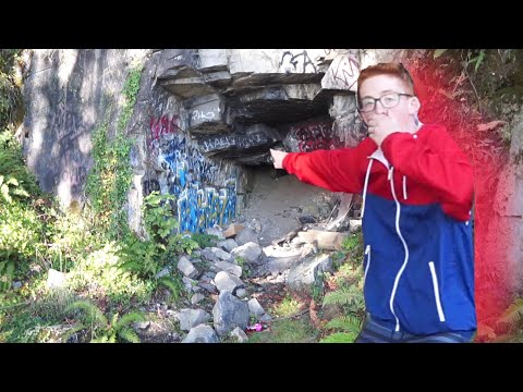 exploring a cave with the boys! (OOPS!)