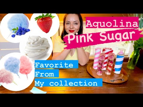 PINK SUGAR AQUOLINA collection review BERRY BLAST, RED...