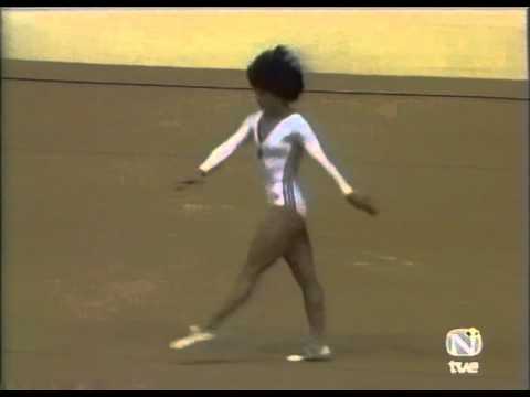 1st Team URS Nelli Kim FX - 1978 World Gymnastics Championships 9.90.avi