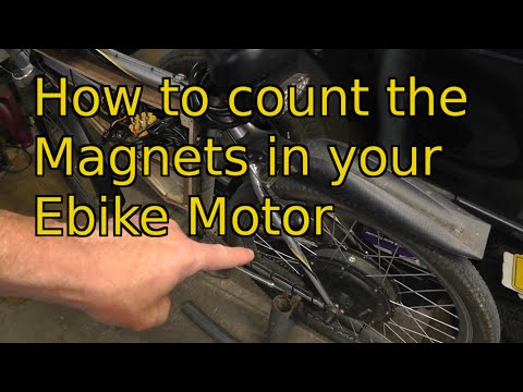 How to Count the Magnets in an Ebike Hub Motor (Short)