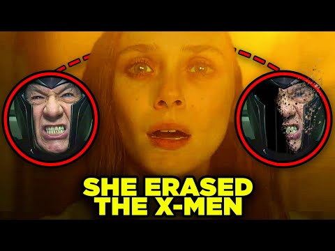The X-Men Were Originally In the MCU… and WANDA ERASED THEM!