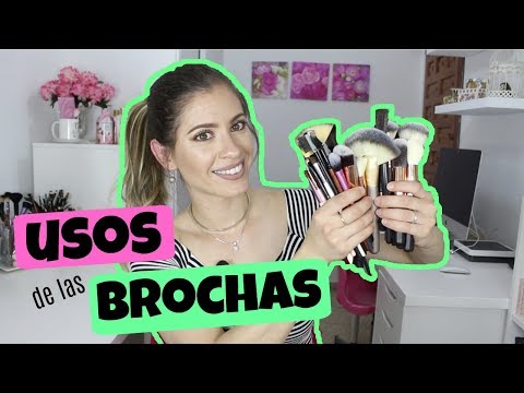 Para que sirve cada tipo de Brocha de Maquillaje | NatyGloss