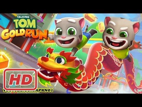 Talking Tom Gold Run Android Gameplay - Chinese New Year 2017 Update Ep 3