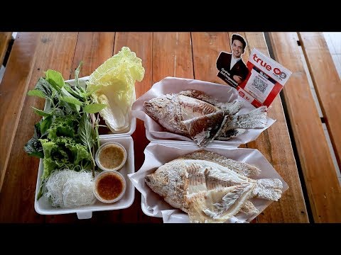 จ่ายปั๊บ รับทรูพอยท์ กับร้านจรินทิพย์ เมี่ยงปลาเผา 