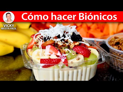 BIÓNICOS PARA NEGOCIO y CREMA PARA BIÓNICOS | Vicky Receta Fácil