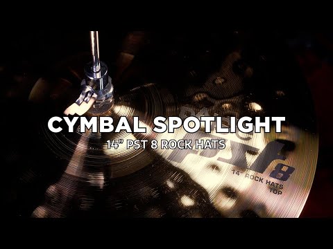 PAISTE CYMBALS - 14" PST 8 Reflector Rock Hats