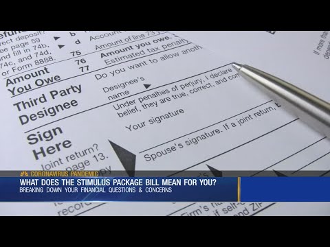 What Does The Stimulus Package Bill Mean For You?