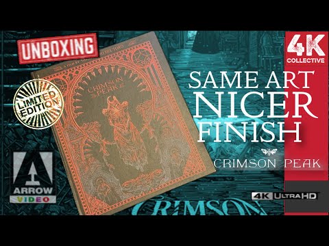 Guillermo del Toro’s Crimson Peak 4K UltraHD Blu-ray ​⁠ @Arrow_Video Limited edition unboxing