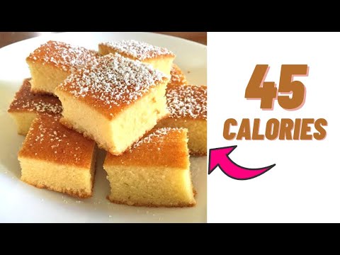 45 cal hot milk cake recipe- Low calorie pound cake