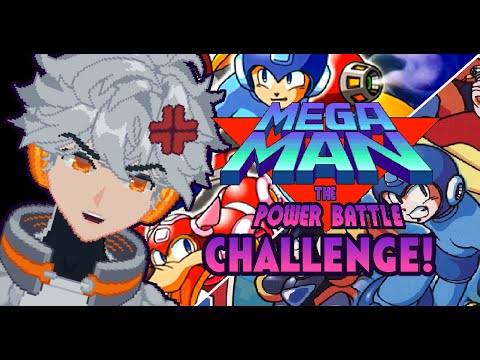 Mega Man Arcade Games But I Can't Continue! [ Power Battle and Power Fighters 2 Challenge! ]