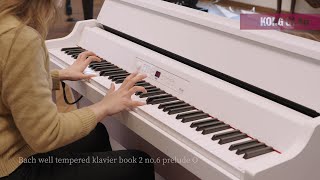 Video thumbnail for KORG G1Air _play the piano by 피아노tv