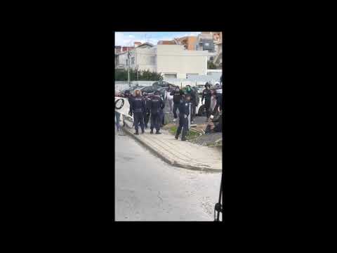 Confrontos entre a claque do Ermesinde e a PSP !!!